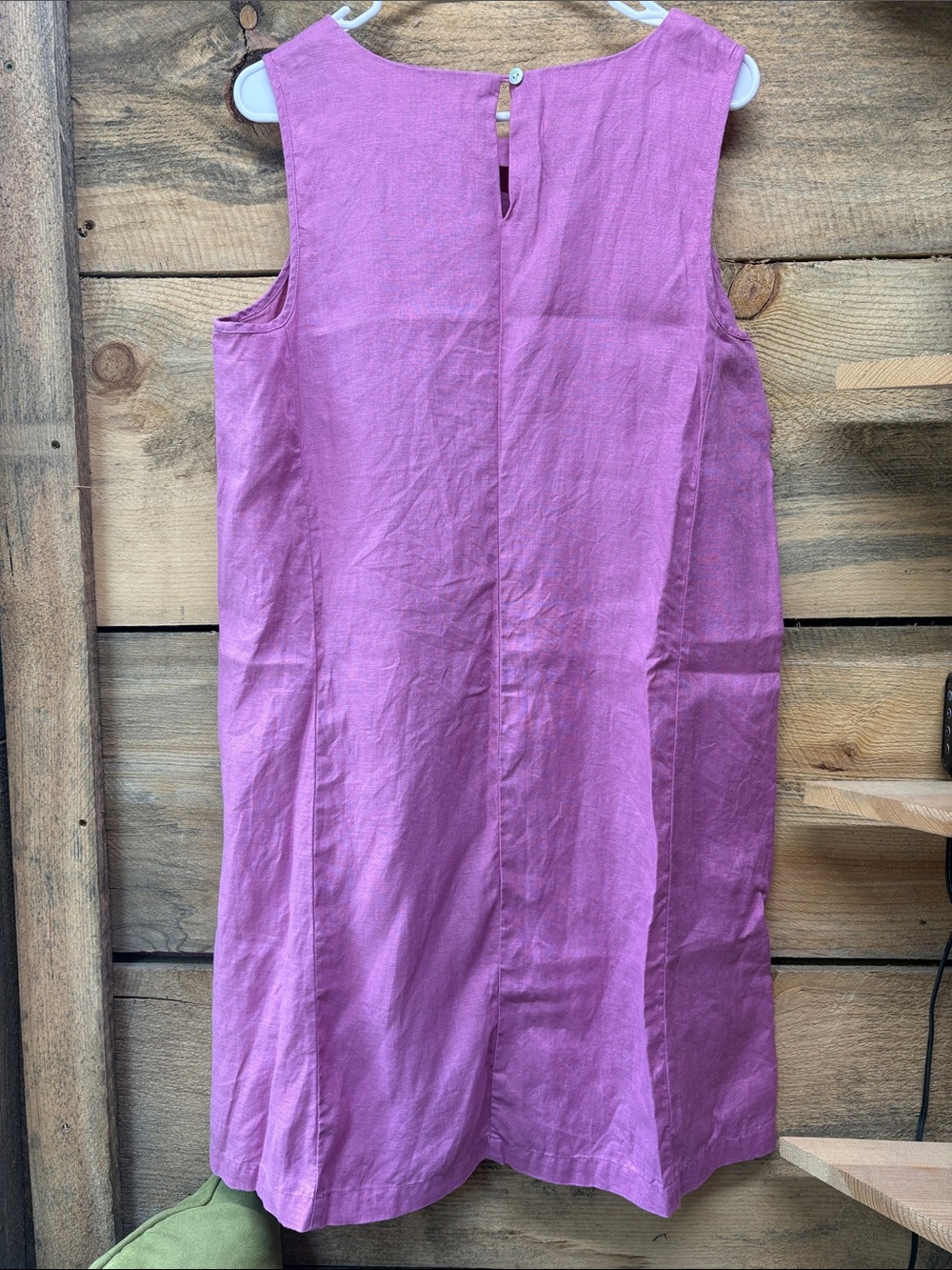 J Jill Linen Sleeveless Dress - Pink - Picture 7 of 7